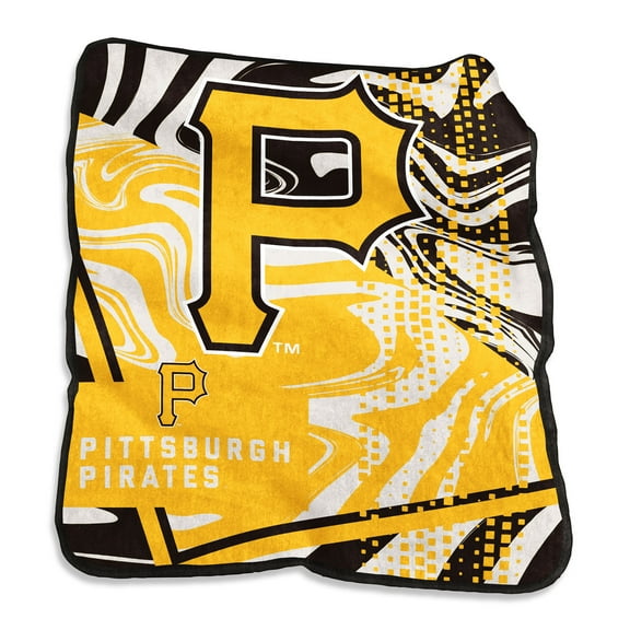 Pittsburgh Pirates 50" x 60" Swirl Raschel Throw Blanket
