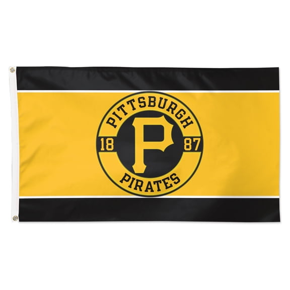 WinCraft Pittsburgh Pirates 3' x 5' Applique Flag