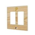 thumbnail image 1 of Pittsburgh Pirates Baseball Bat Design Double Rocker Light Switch Plate, 1 of 4