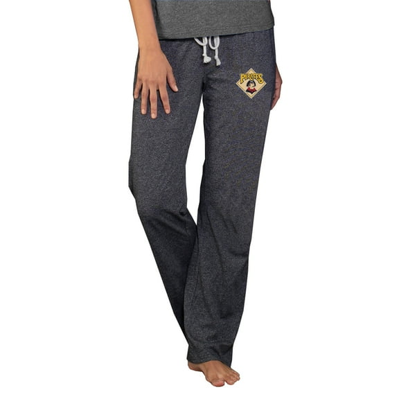 Pittsburgh Pirates Concepts Sport Women's Cooperstown Quest Knit Pants - Charcoal