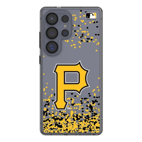 Pittsburgh Pirates Galaxy S8 Confetti Design Clear Case