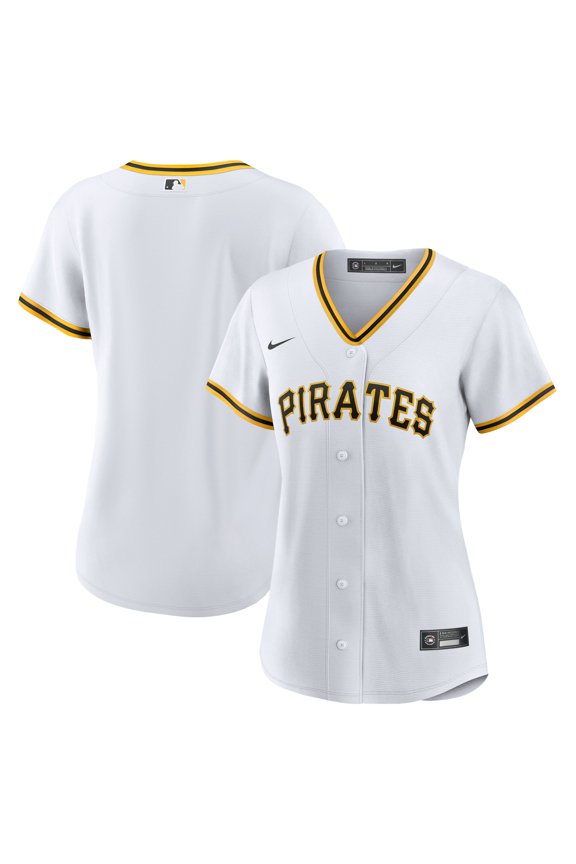 Women's Nike White Pittsburgh Pirates Home Replica Team Jersey