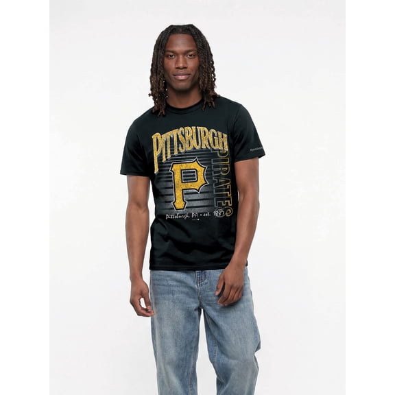 Pittsburgh Pirates Reebok Mens Crew Neck Short Sleeve T-Shirt