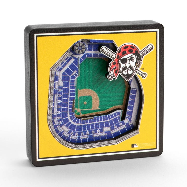 Pittsburgh Pirates 3D Stadium View Fridge Magnet Replica