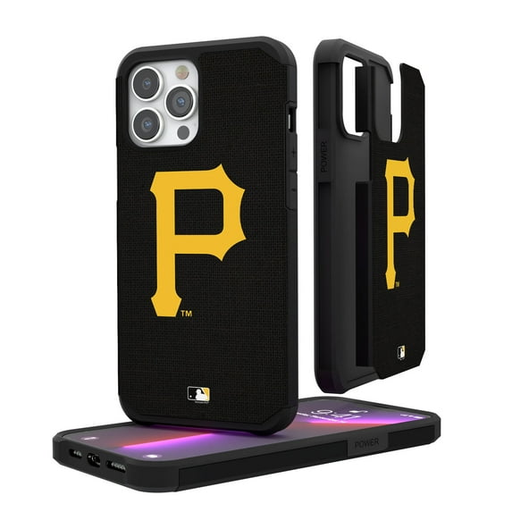 Pittsburgh Pirates iPhone Solid Design Rugged Case