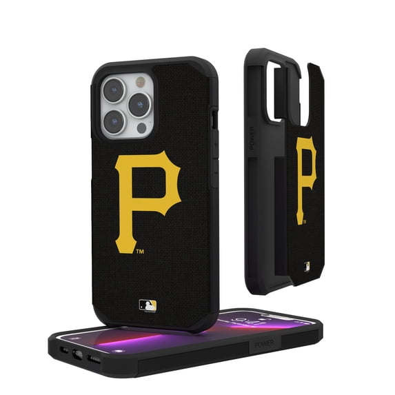 Pittsburgh Pirates iPhone Solid Design Rugged Case
