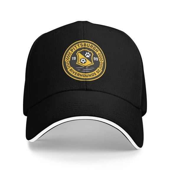 Pittsburgh Riverhounds Sc Hat Adjustable Sandwich Bill Trucker Cap For Daily & Outdoor Use