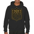 thumbnail image 1 of Pittsburgh Shield Unisex Hoodie Game Day Fantasy Football Fan Steel City, 1 of 7