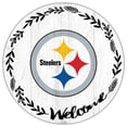 thumbnail image 1 of Pittsburgh Steelers 12" Welcome Circle Sign, 1 of 1
