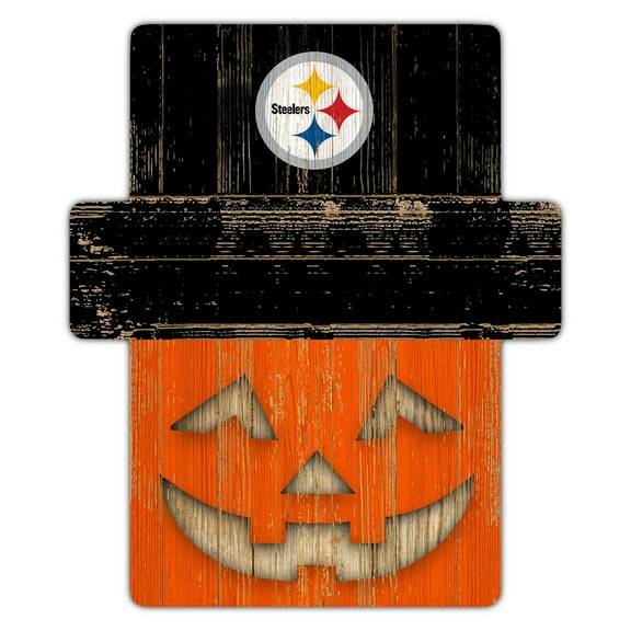 Pittsburgh Steelers 12" x 12" Jack-O-Lantern Display