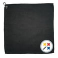 thumbnail image 1 of Pittsburgh Steelers 15" x 15" Microfiber Golf Towel, 1 of 4