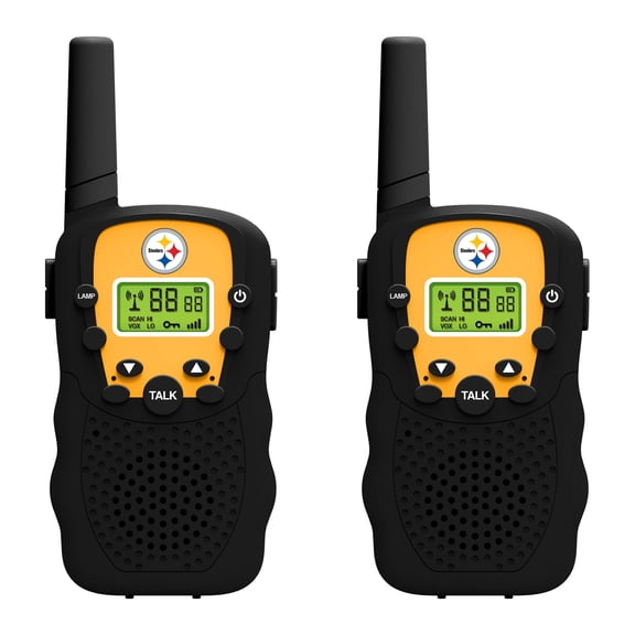 Pittsburgh Steelers 2-Piece Team Walkie Talkies Set