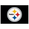 thumbnail image 1 of Pittsburgh Steelers 2' x 3' Indoor/Outdoor Welcome Rug, 1 of 3