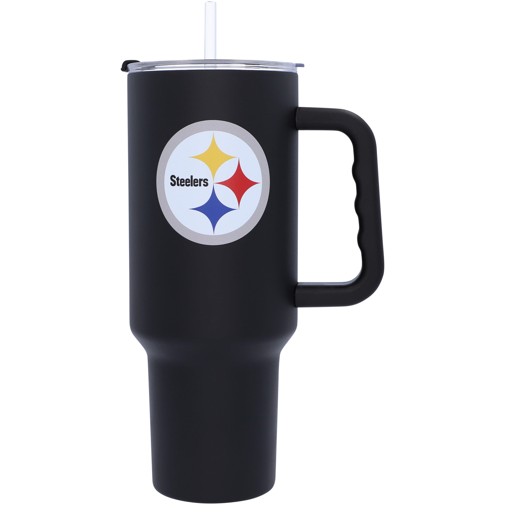 Pittsburgh Steelers Stainless Steel 40oz Flipside Powder Coat Travel ...