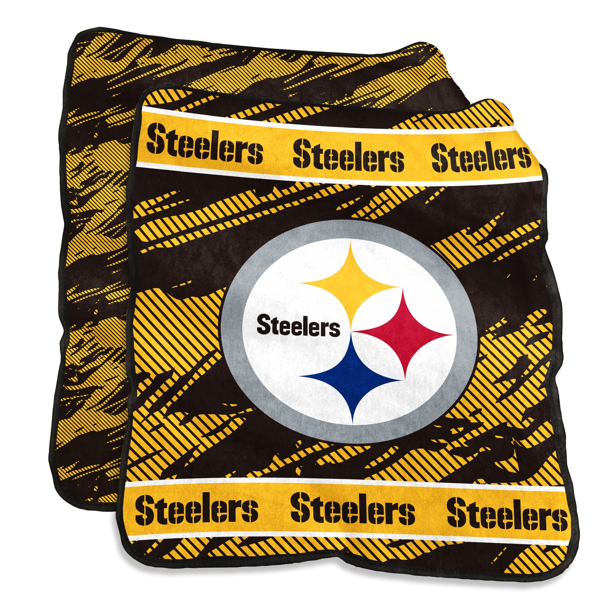 Pittsburgh Steelers NFL Team Classic Plaid Throw 50x60 main image 1