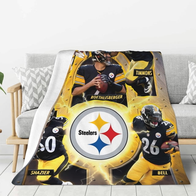 PIT_Eagles Custom Classic Throw Blanket for Football Fans Gifts for Men
