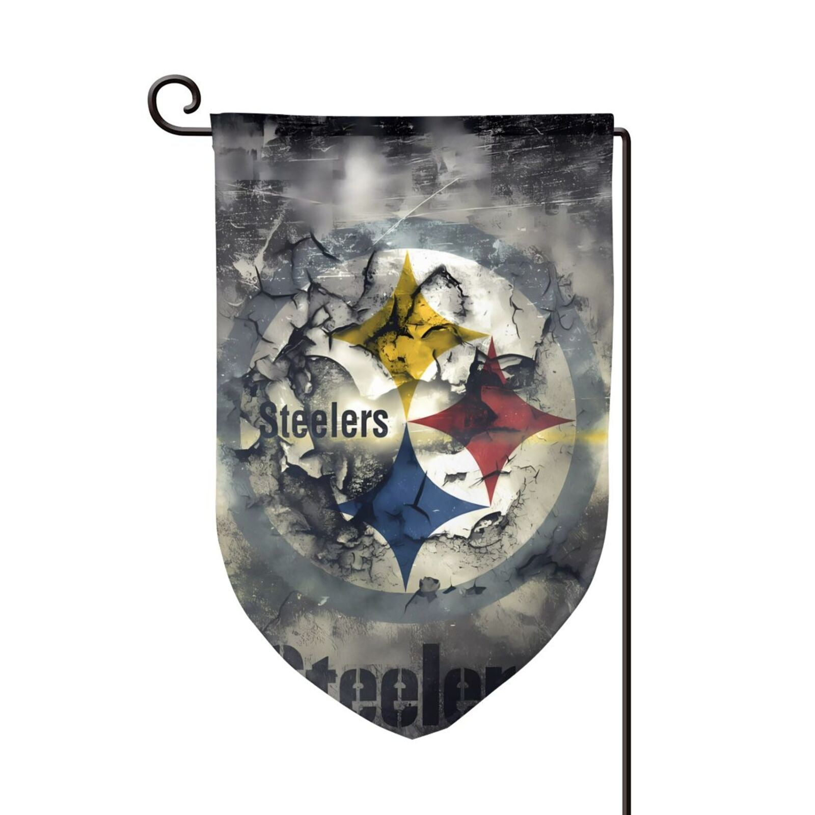 Pittsburgh_Steelers Football Fans Double Sided Garden Banner flags ...