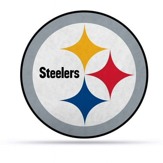 Pittsburgh Steelers Pennant Primary Logo 18 Inch Soft Felt
