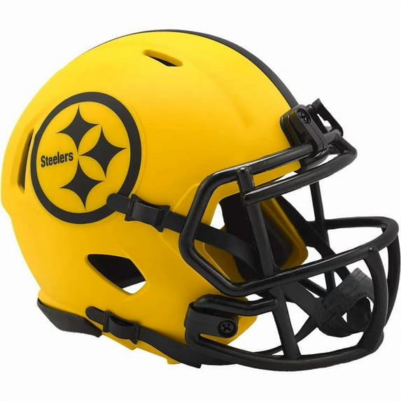 Riddell 9585500579 Pittsburgh Steelers Helmet - Riddell Authentic Full Size Speed Flex Style Rave Alternate