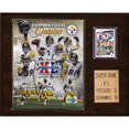 thumbnail image 1 of Pittsburgh Steelers Super Bowl XL Champions 12'' x 15'' Plaque, 1 of 1