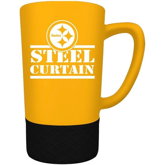 Pittsburgh Steelers Team Logo 16oz. Rally Cry Jump Mug