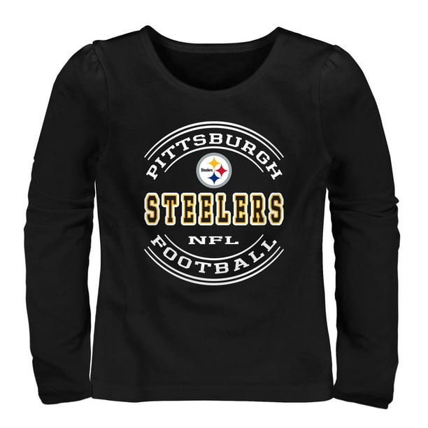 Pittsburgh Steelers Toddler Girl LS Tee 9K1T1FGHG 3T
