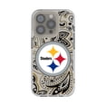 thumbnail image 1 of Pittsburgh Steelers iPhone Clear Paisley Design Case, 1 of 6