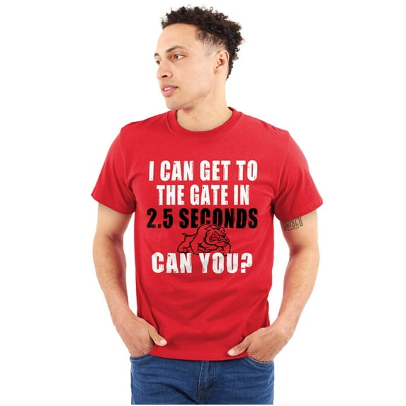 Pitty English Bulldog Attitude Men's Graphic T Shirt Tees Brisco Brands X