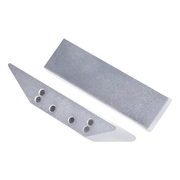 Pitycbo 1/32 RC Crawler Side Pedals Maintenance Collector Accessories Aluminum Alloy Silver