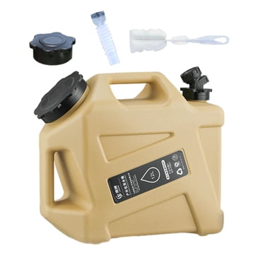28L Large Portable Water Jug With Wheels & Faucet – Great For Camping, Hiking, Bathroom, And Outdoor Trips