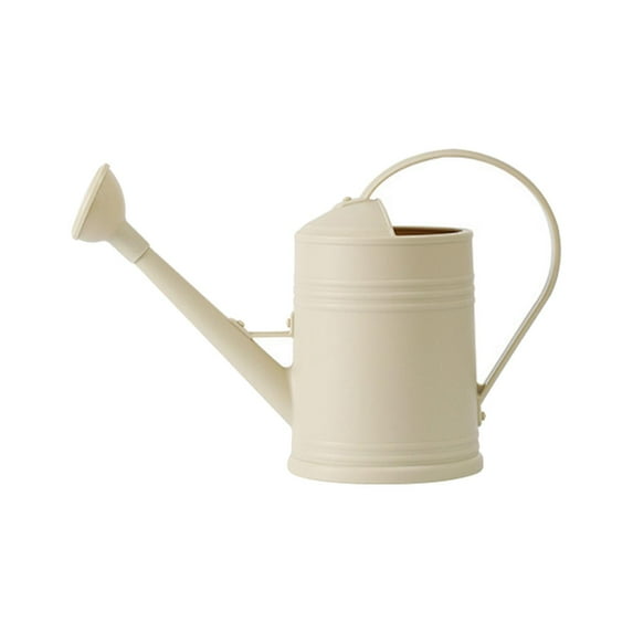 Pitycbo 2000ml Garden Watering Can Long Nozzle for Flower Bonsai Plants, Garden, Flower, Beige