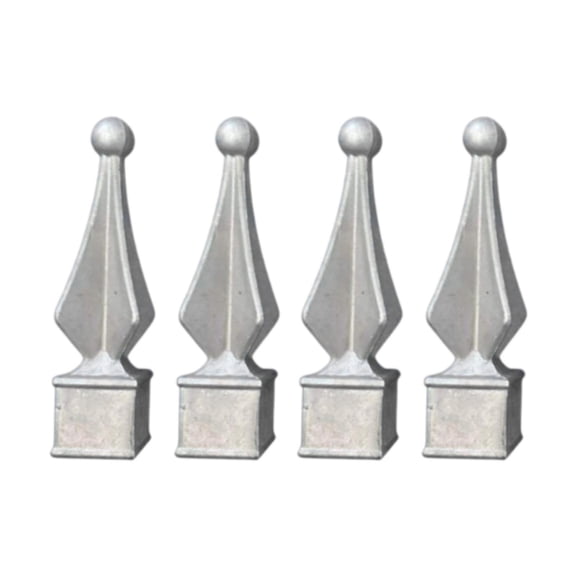 Pitycbo 4 Pieces Fence Cap for Garden Handrail Stair Mailbox Lamp Post Inner Dia 25mm