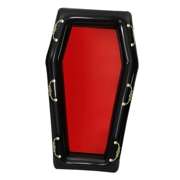 Pitycbo 52 inch Inflatable Coffin Cooler Buffet Bucket for Halloween Indoor Barbecue
