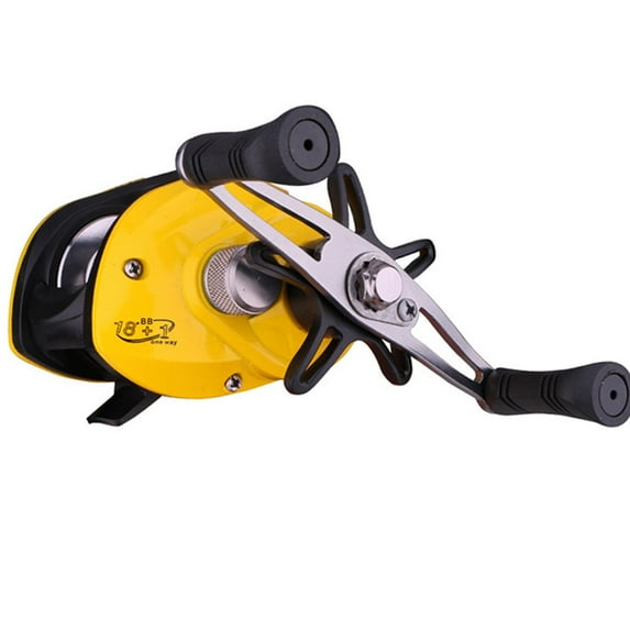 Pitycbo 7.2:1 Gear Ratio High Speed Baitcaster Fishing Reel Baitcast Reel 18 + 1BB Up to Left handed