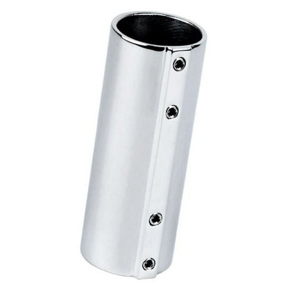 Pitycbo Boat Pipe Connector Vertical Marine Bracket Straight through Boat Rail Mount 25mm