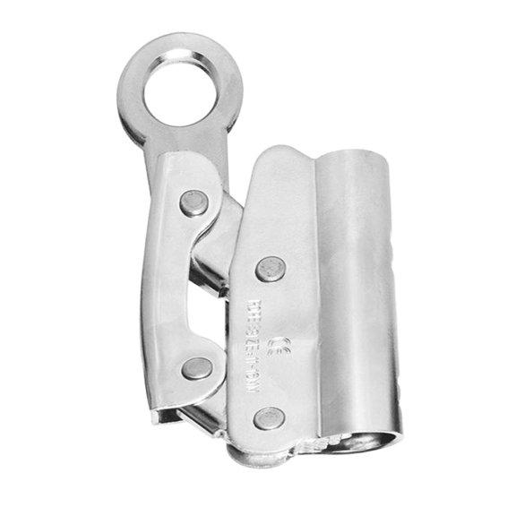 Pitycbo Climbing Fall Protect Carabiner Rope Grab Ascender 11-16mm Rope Rappelling B 6KN