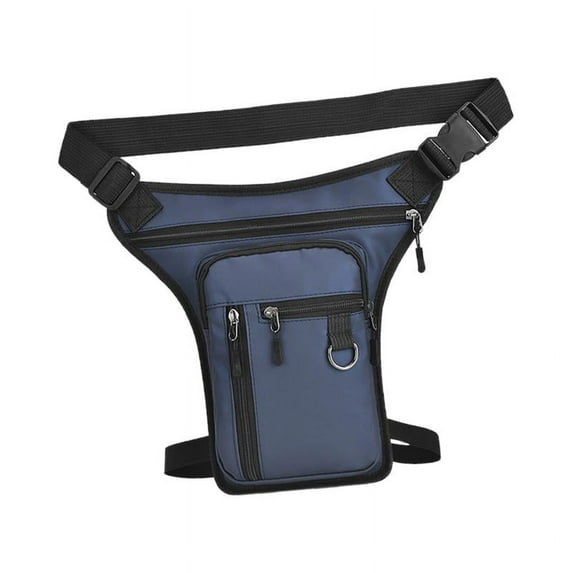 Pitycbo Cycling Thigh Drop Leg Bag Thigh Bag Waist Pack for Riding Travel Hiking Scratch Blue