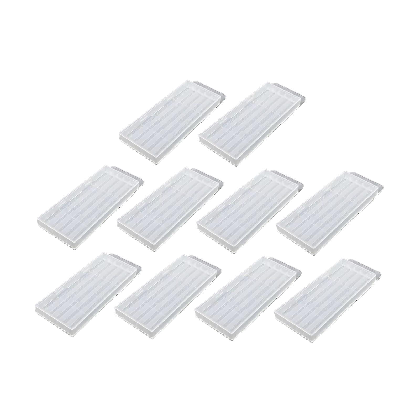 Small Sign Storage Rack Pitycbo Drill Bit Storage Box Transparent Portable Organizer Tool Parts ...