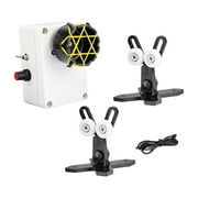 Pitycbo Fishing Rod Building Winding Machine DIY Fishing Rod Epoxy Painting Supplies Black 2 Brackets