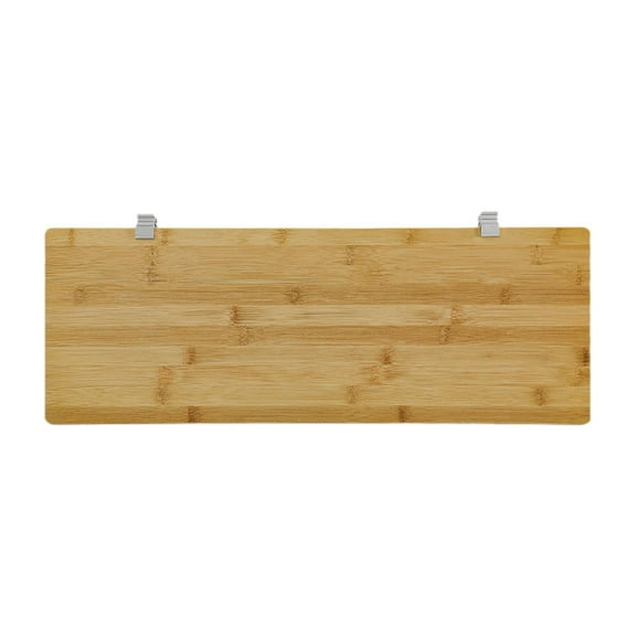 Pitycbo Grill Table Extension Board Bamboo Camping Tableware Accessory for RV Picnic 60cmx22.2cm