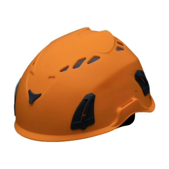 Pitycbo Outdoor Helmet Men Women Half Dome Helmet for Hiking Mountaineering Drifting Orange