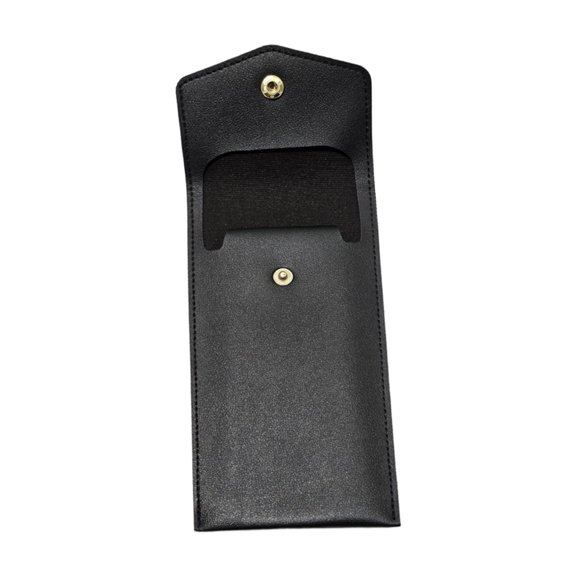 Pitycbo Pen Pocket Protector Convenient Elegant Secure Attachment Fashion Pencil Bag Black