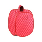 Pitycbo Personal Steam Sauna Fast Heating SPA Saunas Personal Sauna Tents for Salon Red