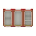 thumbnail image 1 of Pitycbo Pocket-size Tackle Tray Box Fishing Box for Fly Fishing Freshwater Saltwater Red, 1 of 9