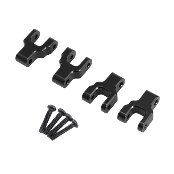 Pitycbo RC Car Front Rear Shock Hoops Accessories Component Remote Control Car Parts Black