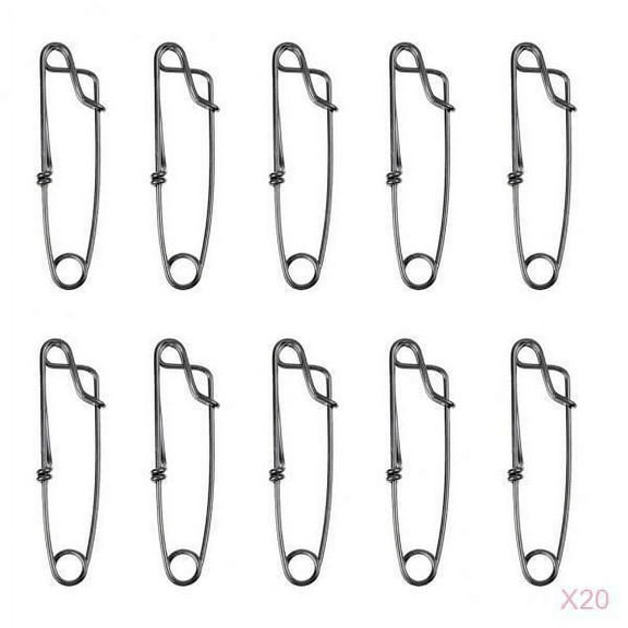 Pitycbo Set of 200 Long Line Clips Stainless Steel Snap Longline Branch Hanger Tuna Clip