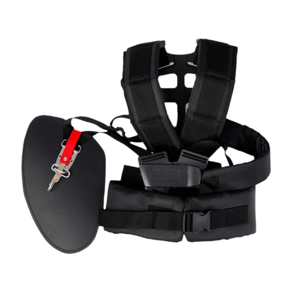 Pitycbo Trimmer Shoulder Strap Double Harness for Weedeater Grass Cutter