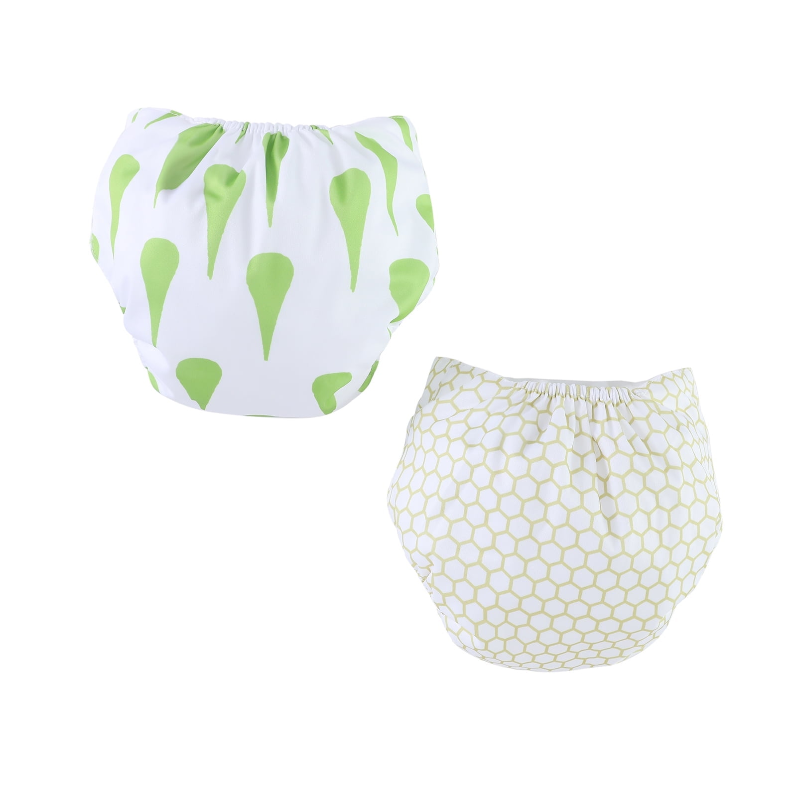 Piu Dino Baby Pool Diaper (Kit w/ 2 units) - Green