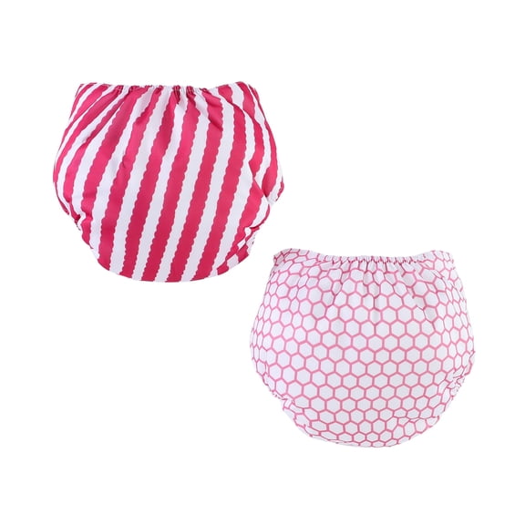 Piu Dino Baby Pool Diaper (Kit w/ 2 units) - Magenta