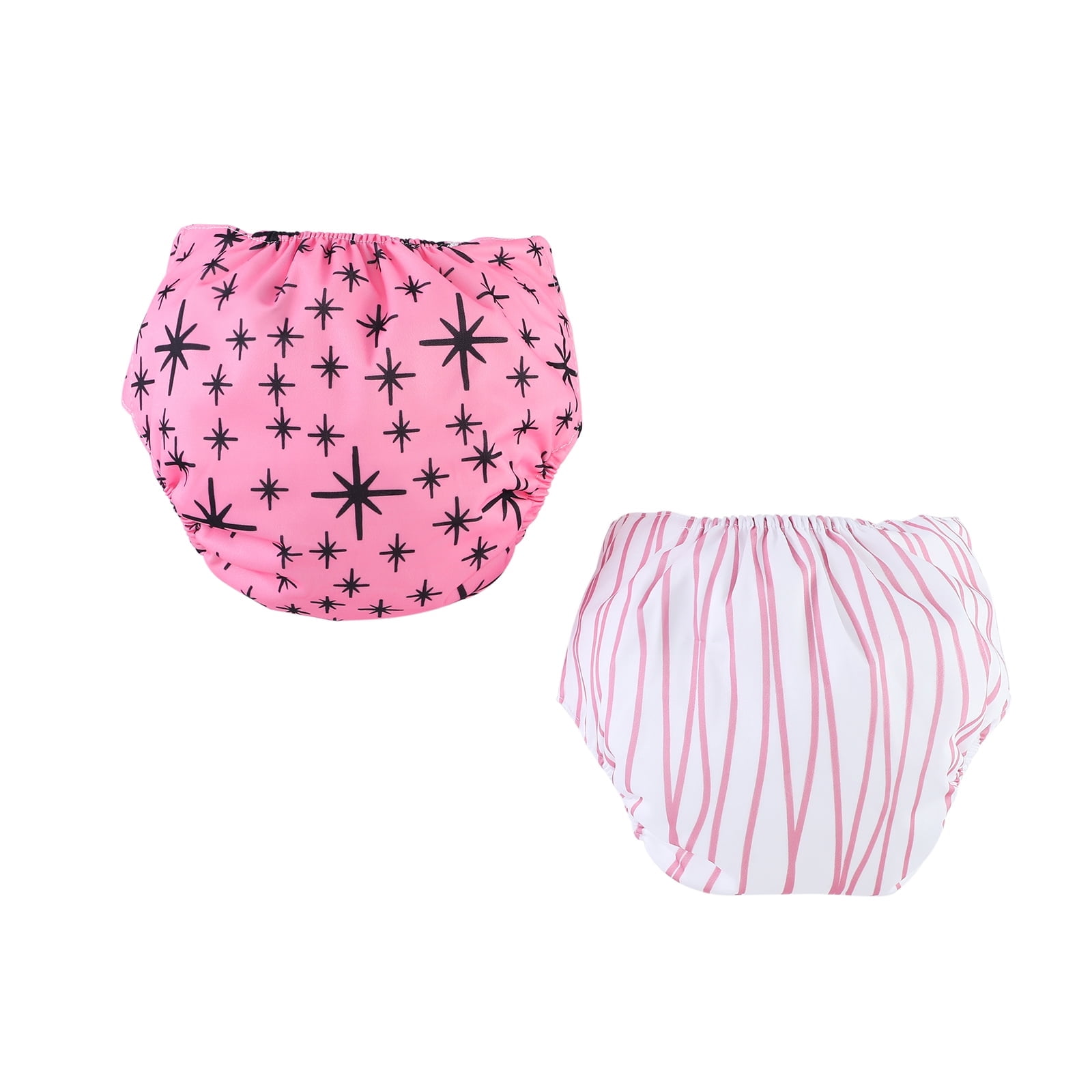 Piu Dino Baby Pool Diaper (Kit w/ 2 units) - Pink
